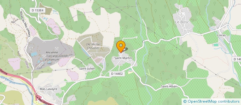 localisation de l'entreprise MADAME CECILE GUYON  LE BOSC