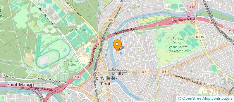 localisation de l'entreprise MADAME CECILE HADJIAN  JOINVILLE-LE-PONT