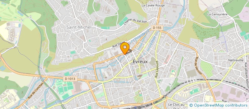 localisation de l'entreprise MADAME CECILE HANDOURTZEL  EVREUX