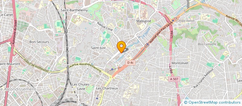 localisation de l'entreprise MADAME CECILE HARGUINDEGUY à MARSEILLE