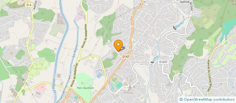 localisation de l'entreprise MADAME CECILE HAUSCHILD à FREJUS