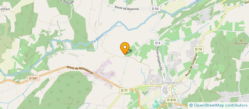 localisation de l'entreprise MADAME CECILE HEDIRIAN  GRIGNAN