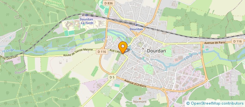 localisation de l'entreprise MADAME CECILE HENRY à DOURDAN