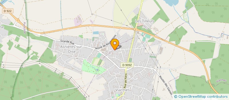 localisation de l'entreprise MADAME CECILE HERMET  VIARMES