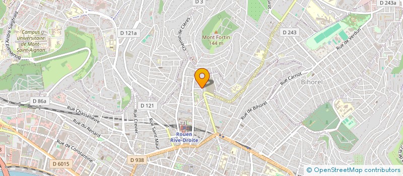 localisation de l'entreprise MADAME CECILE HERVOCHON  LE MANS