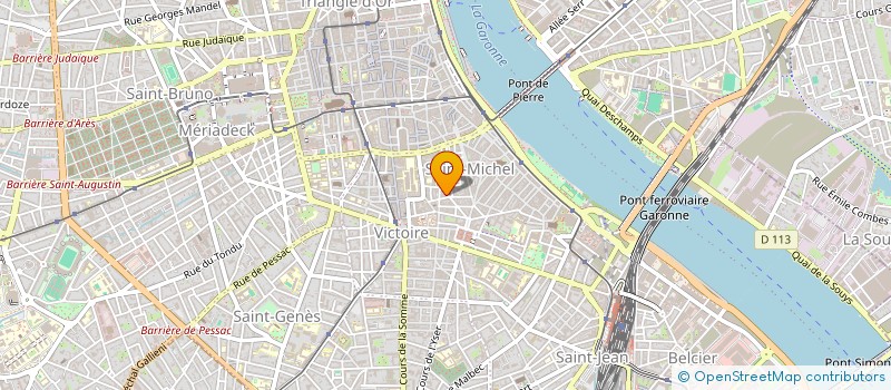 localisation de l'entreprise MADAME CECILE HINOT  BORDEAUX