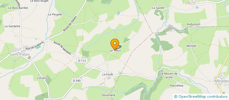 localisation de l'entreprise MADAME CECILE HORNY  SAINT-PALAIS