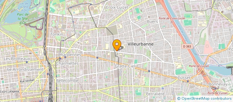 localisation de l'entreprise MADAME CECILE-HORTENSE BEDOUELLE  CALUIRE-ET-CUIRE