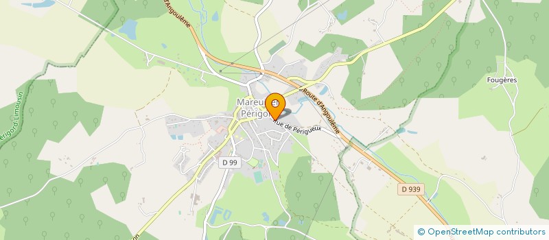 localisation de l'entreprise MADAME CECILE HOUDUSSE à MAREUIL EN PERIGORD