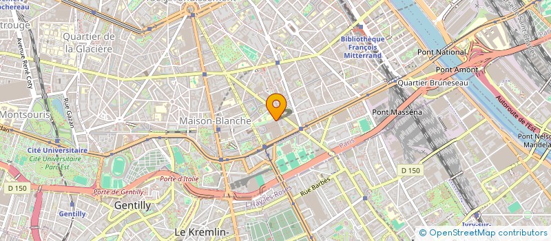 localisation de l'entreprise MADAME CECILE HUANG  PARIS