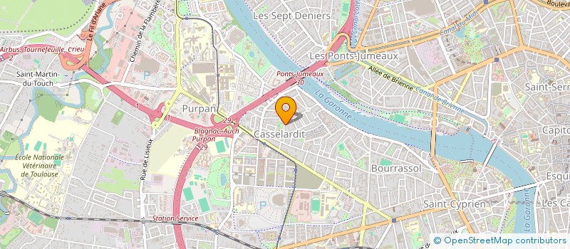 localisation de l'entreprise MADAME CECILE HUDRISIER à TOULOUSE