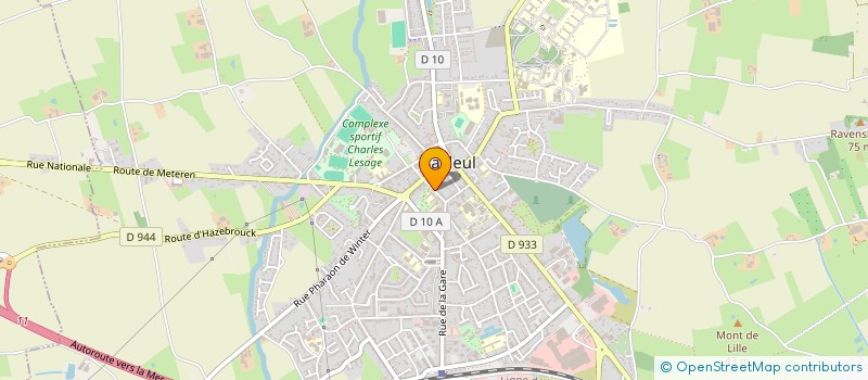 localisation de l'entreprise MADAME CECILE HUYGHE à BAILLEUL