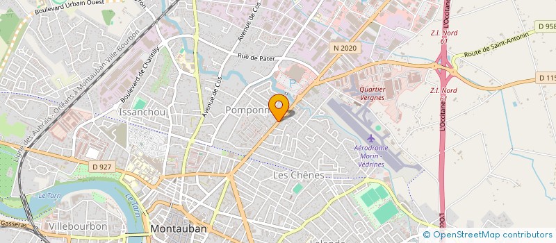 localisation de l'entreprise MADAME CECILE IANNARILLI  MONTAUBAN