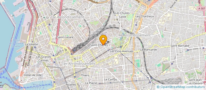 localisation de l'entreprise MADAME CECILE IGNACIMOUTTOU à MARSEILLE