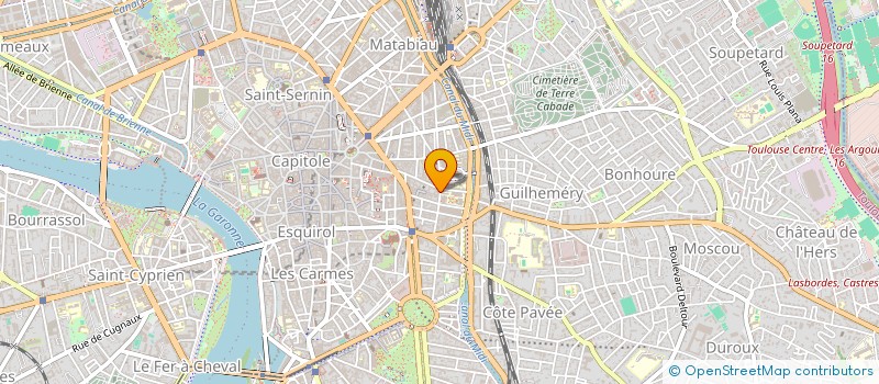 localisation de l'entreprise MADAME CECILE JABOULEY  TOULOUSE