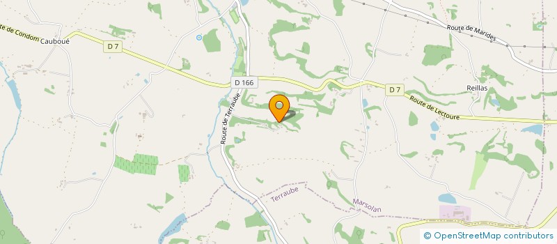 localisation de l'entreprise MADAME CECILE JACQUIN  MARSOLAN