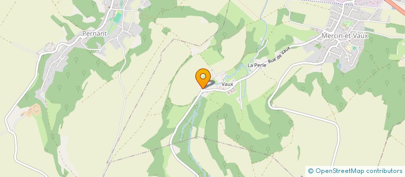 localisation de l'entreprise MADAME CECILE JAGIELSKI  MERCIN-ET-VAUX