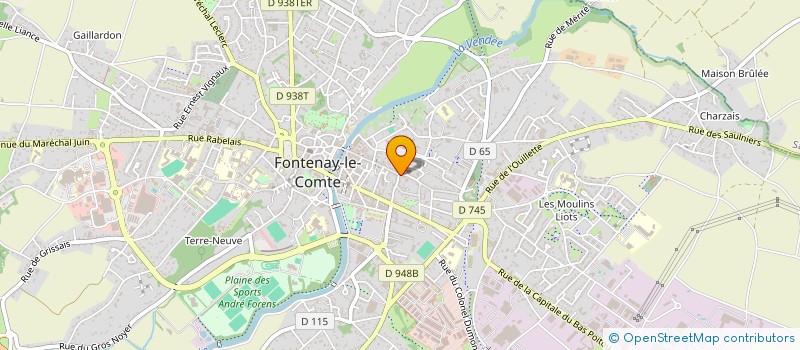 localisation de l'entreprise MADAME CECILE JANNIN à FONTENAY-LE-COMTE
