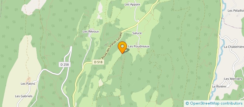 localisation de l'entreprise MADAME CECILE JAOUEN à CHAPELLE-EN-VERCORS (LA)