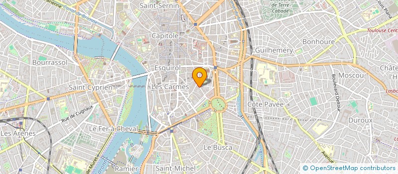 localisation de l'entreprise MADAME CECILE JAQUEMET à TOULOUSE