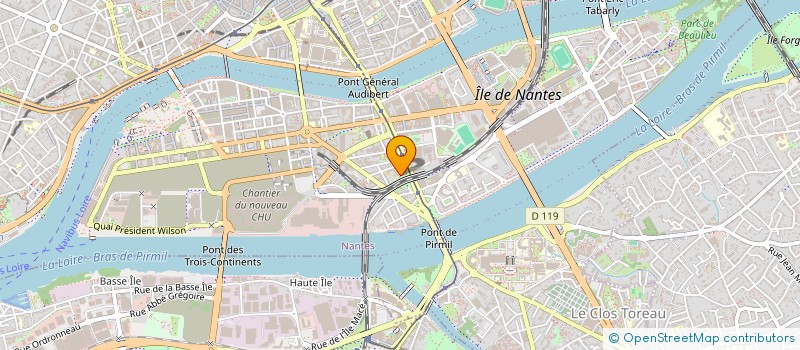 localisation de l'entreprise MADAME CECILE JARSAILLON à NANTES