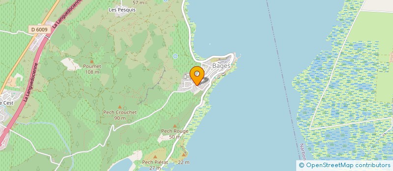 localisation de l'entreprise MADAME CECILE JASSIN  BAGES