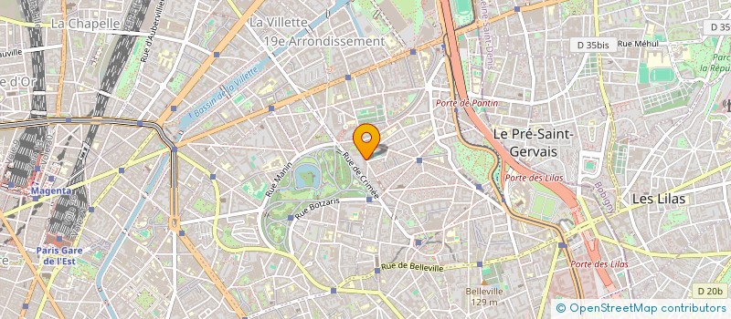 localisation de l'entreprise MADAME CECILE JAUMARD  PARIS