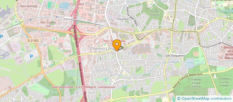 localisation de l'entreprise MADAME CECILE JAUREGUIBERRY  MERIGNAC