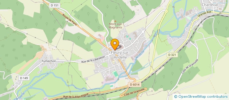 localisation de l'entreprise MADAME CECILE JEANNE MARIE REMY  FLEURY-SUR-ANDELLE