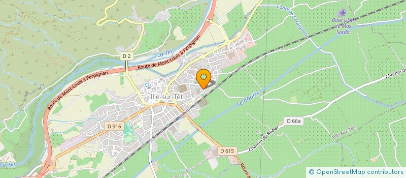 localisation de l'entreprise MADAME CECILE JENNY  ILLE-SUR-TET