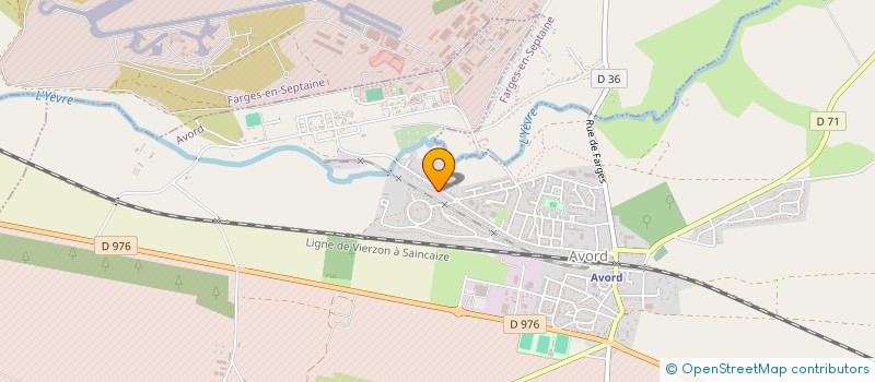 localisation de l'entreprise MADAME CECILE JOUBERT  AVORD