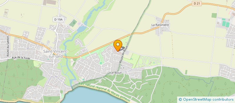 localisation de l'entreprise MADAME CECILE JOURDON à JARD-SUR-MER