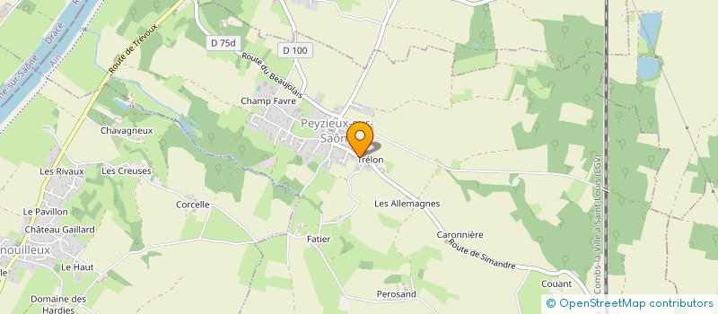 localisation de l'entreprise MADAME CECILE JOURNET à CHATILLON-SUR-CHALARONNE