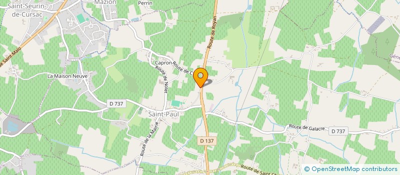 localisation de l'entreprise MADAME CECILE JOUSSEAUME  SAINT-PAUL