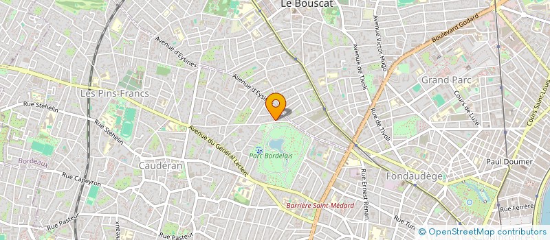 localisation de l'entreprise MADAME CECILE JOYAT  BORDEAUX