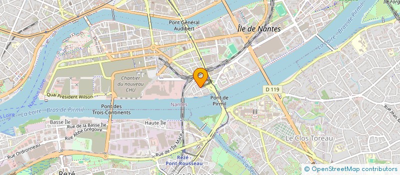 localisation de l'entreprise MADAME CECILE JUGLA à NANTES