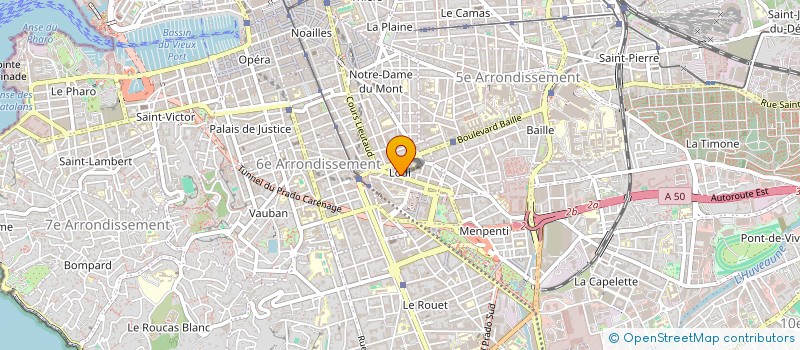 localisation de l'entreprise MADAME CECILE JULIEN à MARSEILLE