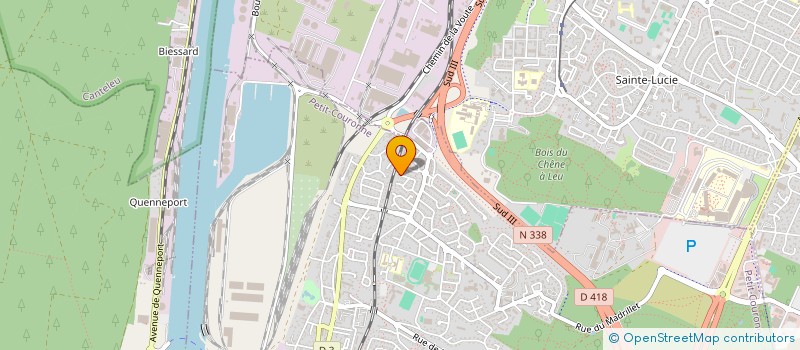 localisation de l'entreprise MADAME CECILE JULIENNE  PETIT-COURONNE