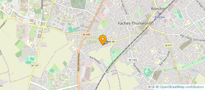 localisation de l'entreprise MADAME CECILE KEDZIERSKI  WATTIGNIES