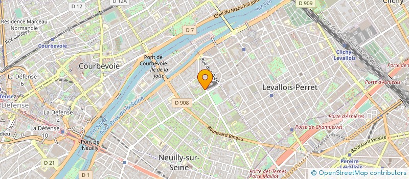 localisation de l'entreprise MADAME CECILE KERKOUCHE à NEUILLY-SUR-SEINE
