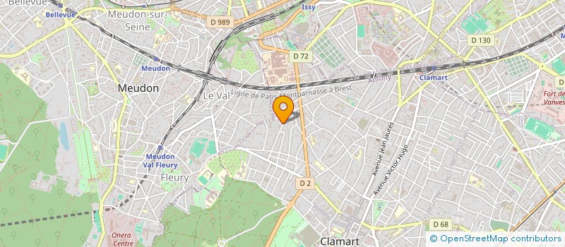 localisation de l'entreprise MADAME CECILE KOUCHICA à CLAMART
