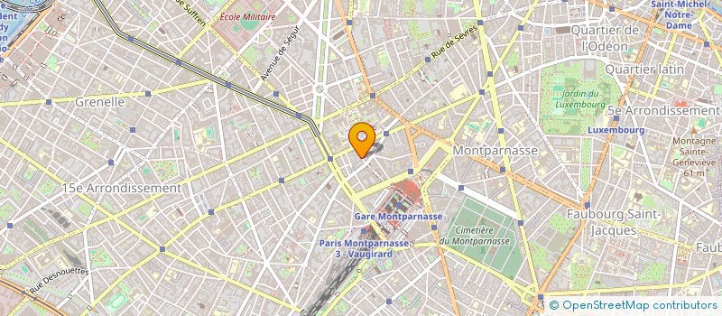 localisation de l'entreprise MADAME CECILE LABASTE  PARIS