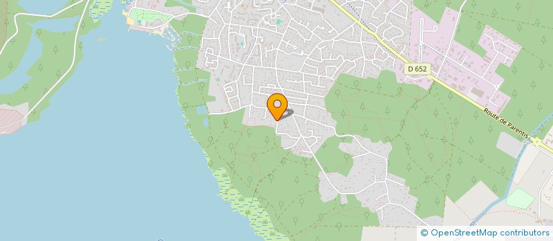 localisation de l'entreprise MADAME CECILE LABAT  BISCARROSSE