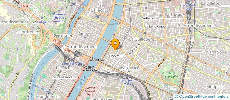 localisation de l'entreprise MADAME CECILE LACOUR  LYON