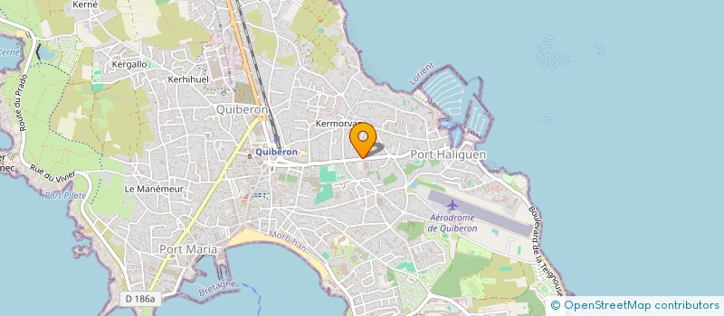 localisation de l'entreprise MADAME CECILE LAEUFFER à QUIBERON