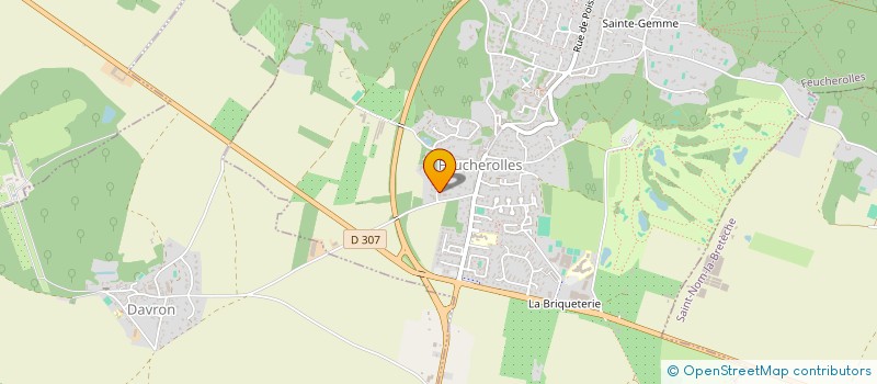 localisation de l'entreprise MADAME CECILE LAFONT  FEUCHEROLLES