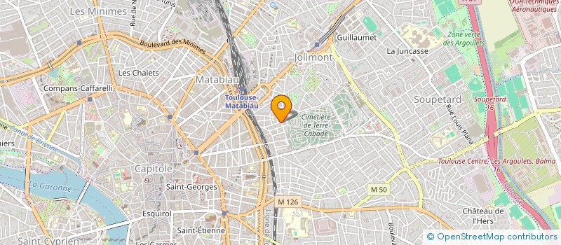 localisation de l'entreprise MADAME CECILE LAGURGUE à TOULOUSE