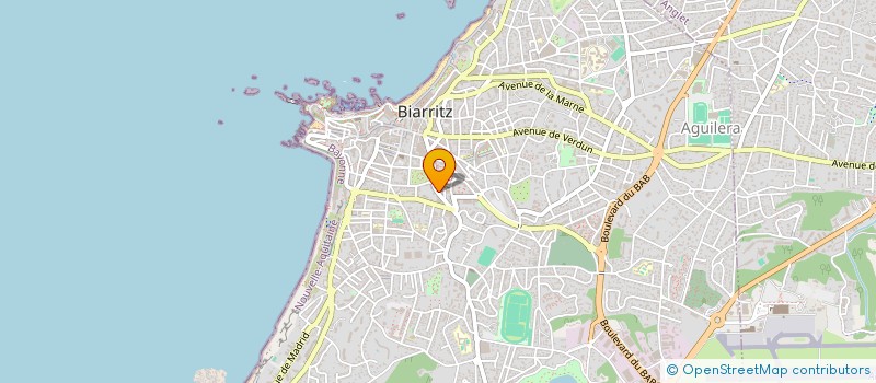 localisation de l'entreprise MADAME CECILE LAJOT SARTHOU à BIARRITZ