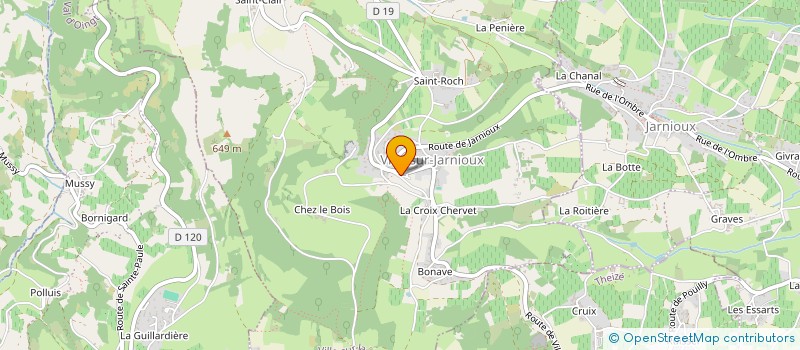 localisation de l'entreprise MADAME CECILE LAKRECHE  VILLE-SUR-JARNIOUX