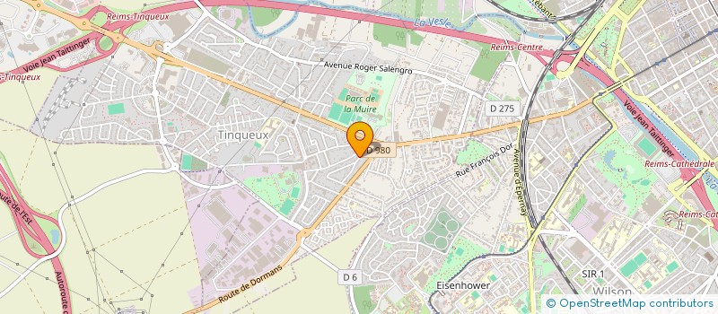 localisation de l'entreprise MADAME CECILE LAMBIET  TINQUEUX